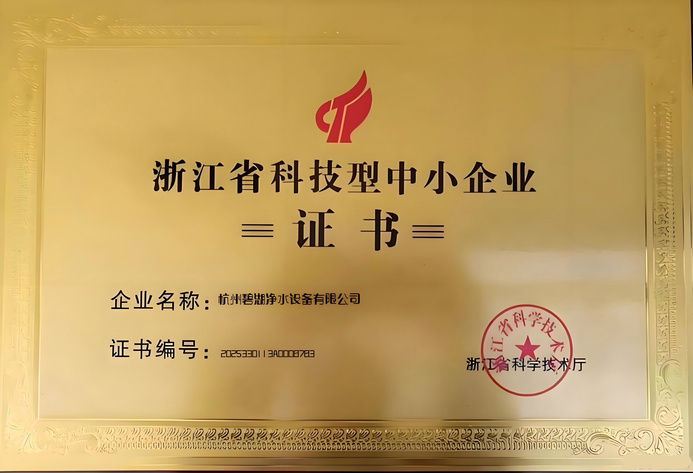 浙江省科技型中小企业